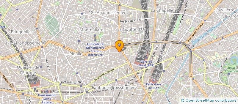 localisation de l'entreprise RAVINO à PARIS