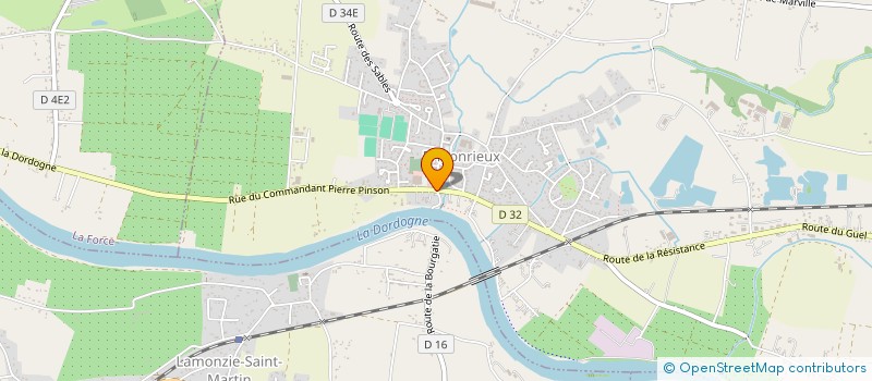 localisation de l'entreprise RAVINTSARA  PRIGONRIEUX