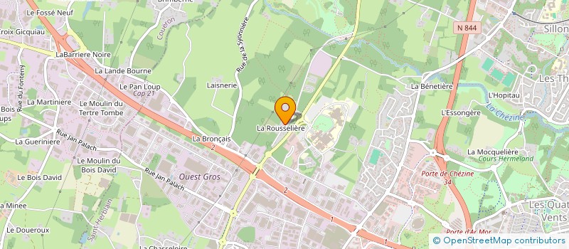 localisation de l'entreprise RAVINVEST  SAINT-HERBLAIN