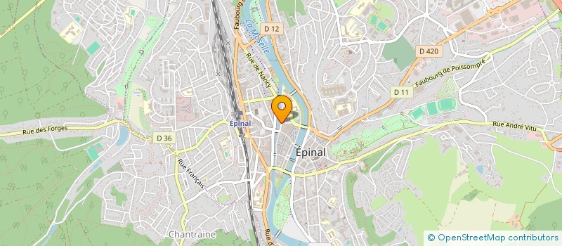 localisation de l'entreprise RAVIOLI ET COMPAGNIE à EPINAL