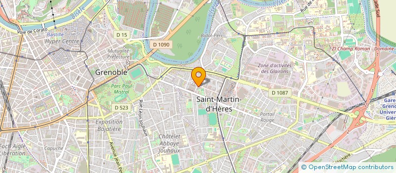 localisation de l'entreprise RAVIOLISTE  SAINT-MARTIN-D'HERES