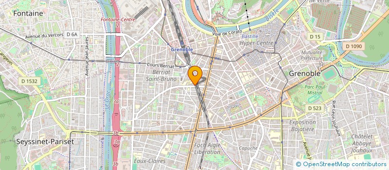 localisation de l'entreprise RAVIPHONE à GRENOBLE