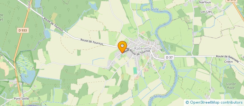 localisation de l'entreprise RAVIR  CUISERY