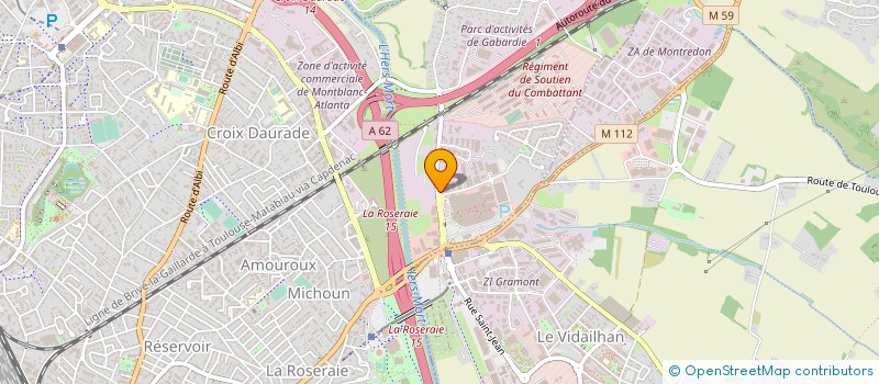 localisation de l'entreprise RAVIR SAS à TOULOUSE