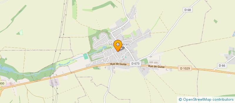 localisation de l'entreprise RAVISSOT AND CO  HOMBLIERES