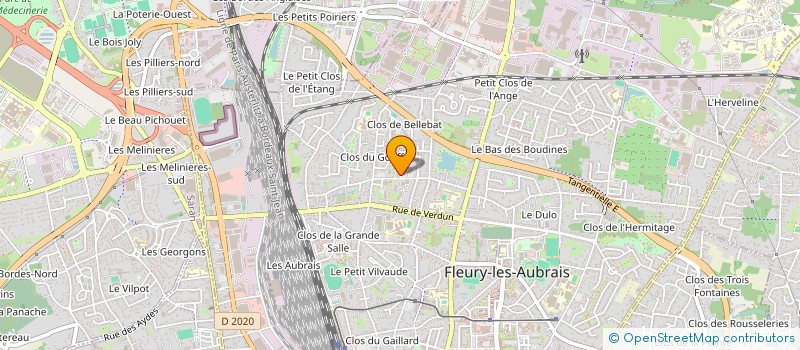 localisation de l'entreprise RAVITIME à FLEURY-LES-AUBRAIS