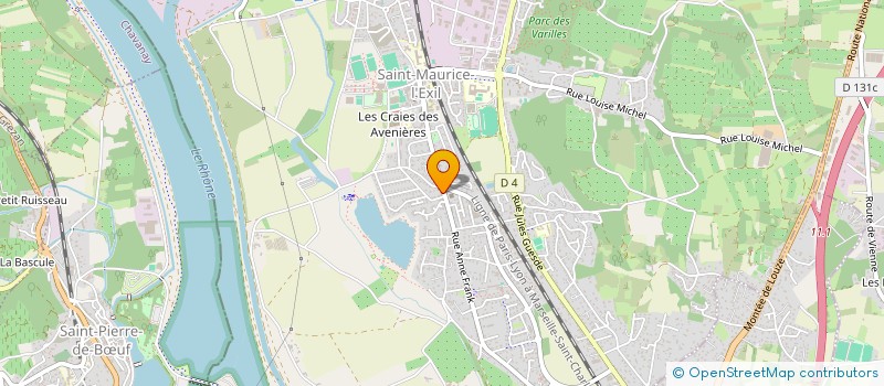 localisation de l'entreprise RAVITO  SAINT-MAURICE-L'EXIL