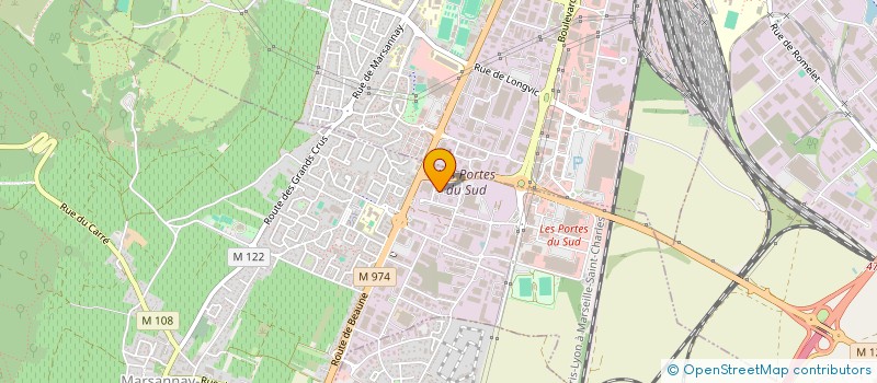 localisation de l'entreprise RAVIV'AUTO à MARSANNAY-LA-COTE