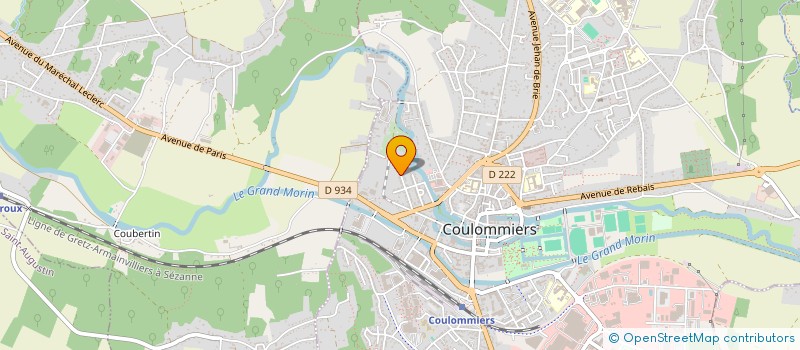 localisation de l'entreprise RAVN à COULOMMIERS