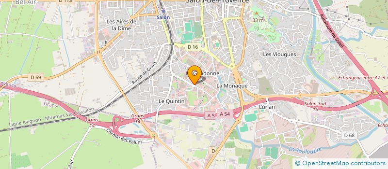 localisation de l'entreprise RAVOIRE INVESTISSEMENT à SALON-DE-PROVENCE