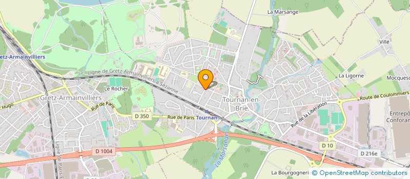 localisation de l'entreprise RAVOIRE MERE ET FILS  TOURNAN-EN-BRIE