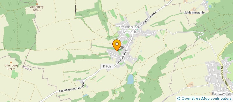 localisation de l'entreprise RAVON MDB  STEINBRUNN-LE-HAUT