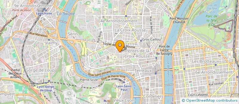 localisation de l'entreprise RAVOUX HENRI à LYON