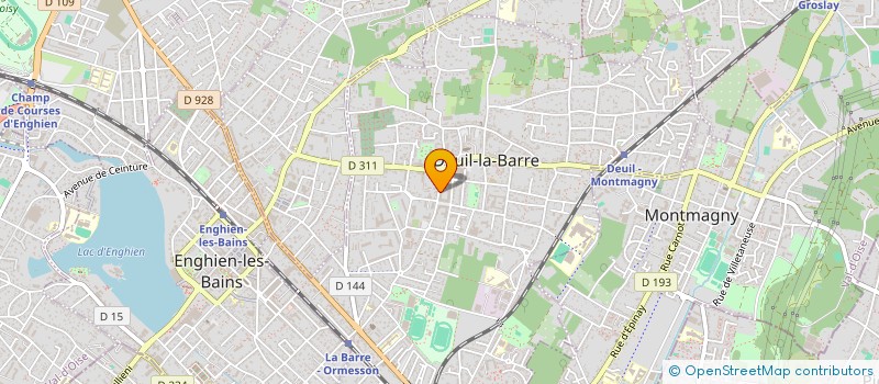 localisation de l'entreprise RAW STORIES AGENCY  DEUIL-LA-BARRE