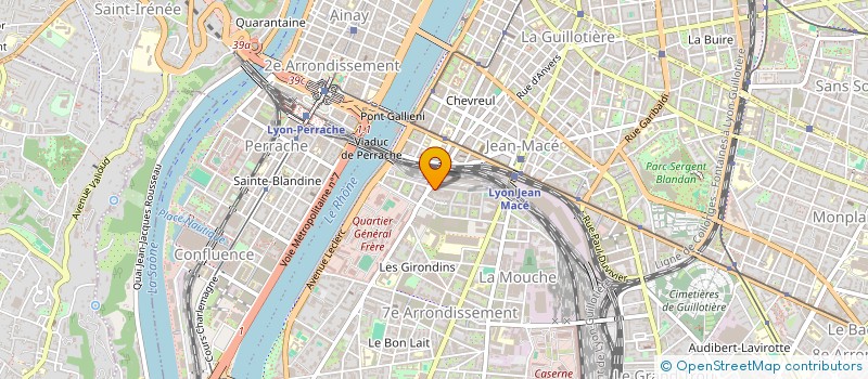 localisation de l'entreprise RAW TALENT  LYON