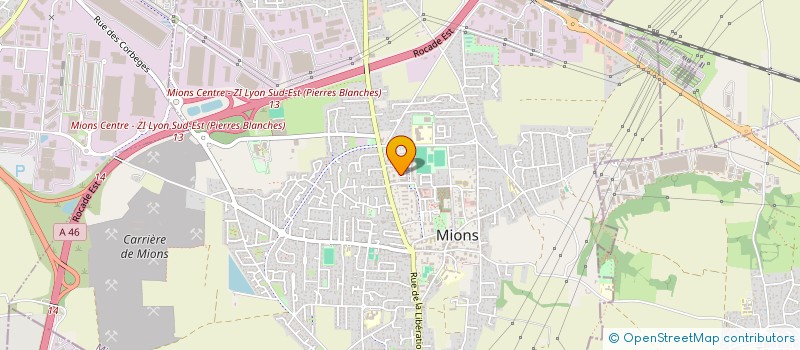 localisation de l'entreprise RAW TRANSPORTS  MIONS