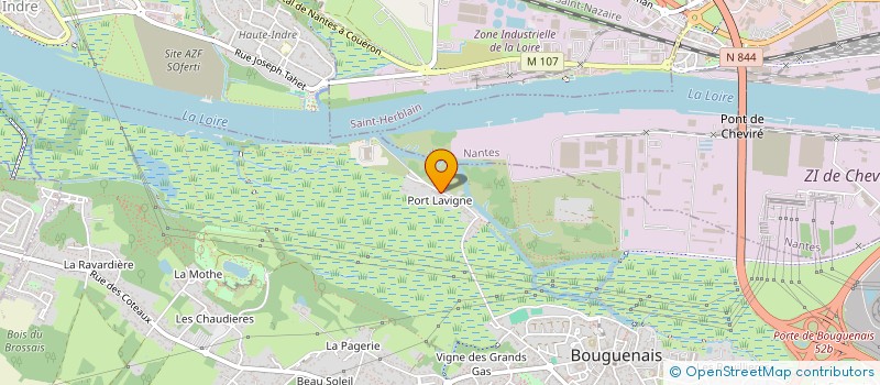 localisation de l'entreprise RAW2RAW à BOUGUENAIS