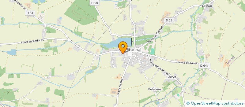 localisation de l'entreprise RAWA  LAUNAC