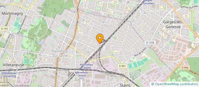 localisation de l'entreprise RAWAL BAT  STAINS