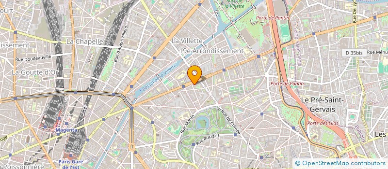 localisation de l'entreprise RAWALDECO  PARIS