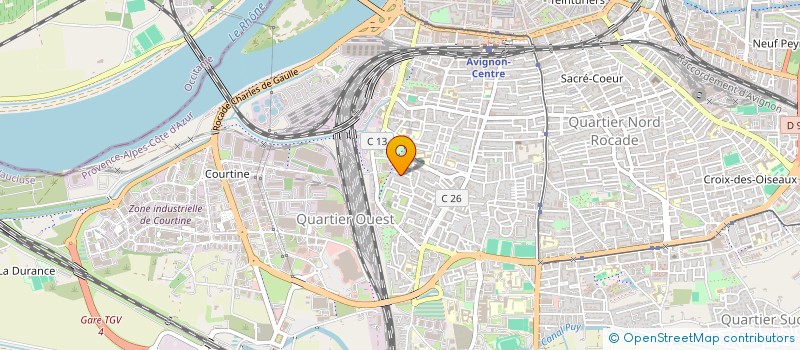 localisation de l'entreprise RAWANE  CHATEAURENARD