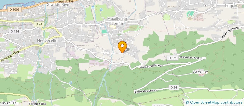 localisation de l'entreprise RAWDA HILLS  MAXILLY-SUR-LEMAN