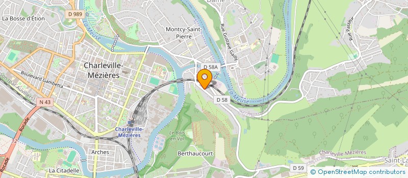 localisation de l'entreprise RAWISE PRODUCTION  CHARLEVILLE-MEZIERES