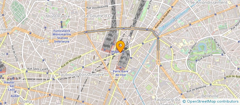 localisation de l'entreprise RAX INTERNATIONAL à PARIS