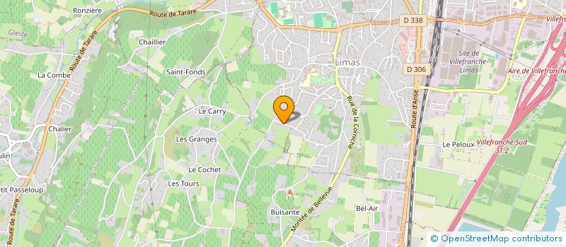 localisation de l'entreprise RAXAIS  LIMAS