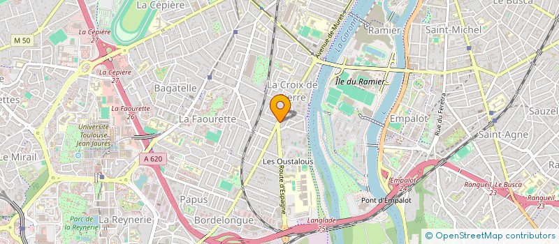 localisation de l'entreprise RAY à TOULOUSE