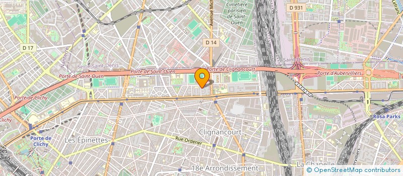 localisation de l'entreprise RAY  PARIS