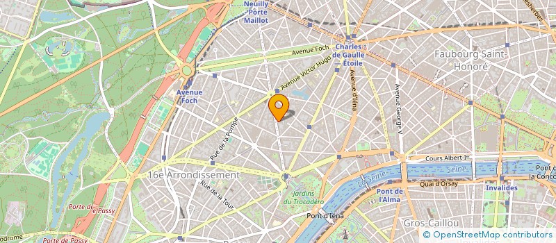 localisation de l'entreprise RAY à PARIS