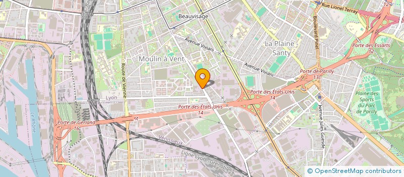 localisation de l'entreprise RAY ET ASSOCIEE  VENISSIEUX