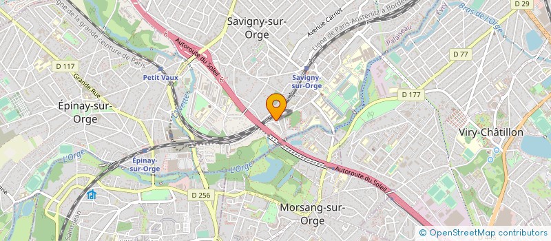 localisation de l'entreprise RAY GO à SAVIGNY-SUR-ORGE