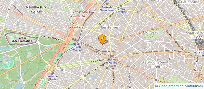 localisation de l'entreprise RAY JOO FILMS  PARIS