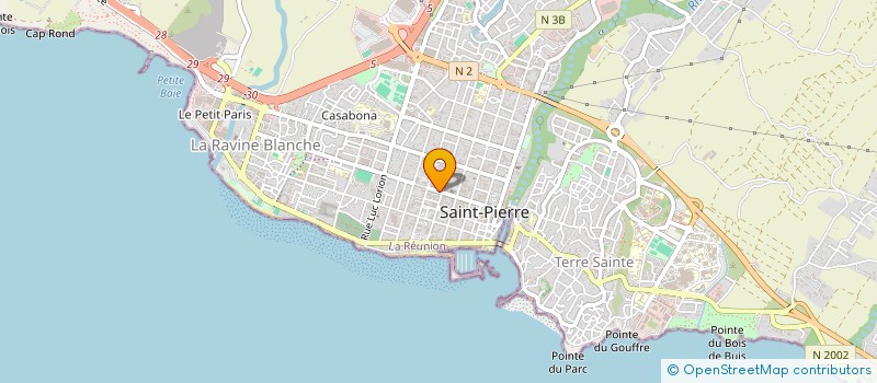 localisation de l'entreprise RAYA à SAINT-PIERRE