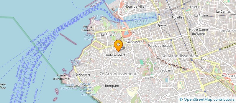 localisation de l'entreprise RAYA  MARSEILLE