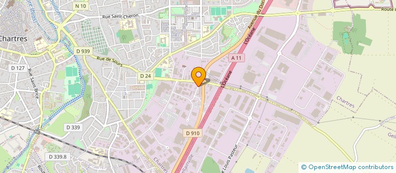 localisation de l'entreprise RAYA IMMOBILIER à CHARTRES