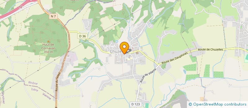 localisation de l'entreprise RAYALE  CHUZELLES