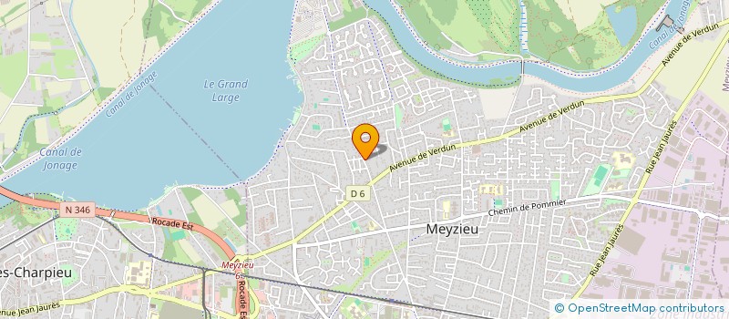 localisation de l'entreprise RAYAN  MEYZIEU