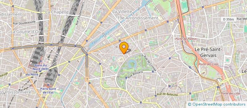 localisation de l'entreprise RAYAN  PARIS