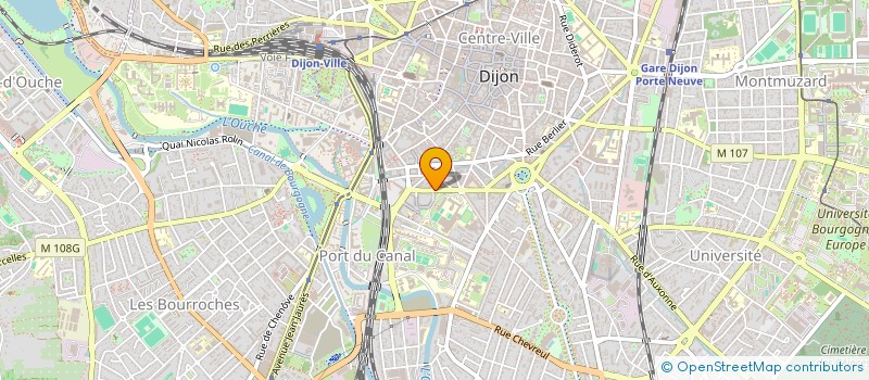localisation de l'entreprise RAYAN à DIJON