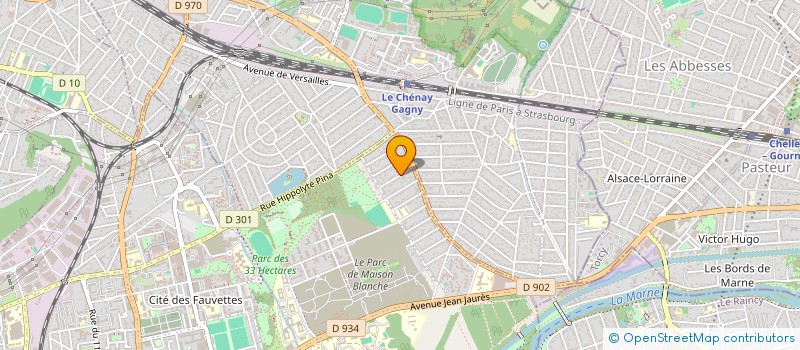 localisation de l'entreprise RAYAN à NEUILLY-SUR-MARNE
