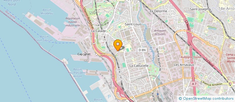 localisation de l'entreprise RAYAN à MARSEILLE