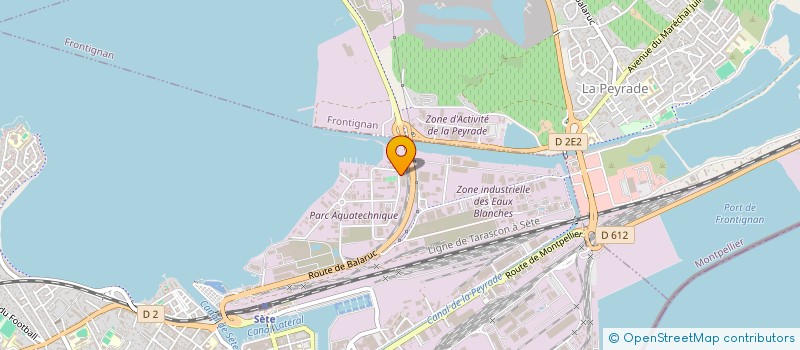 localisation de l'entreprise RAYAN AUTO SERVICE à SETE