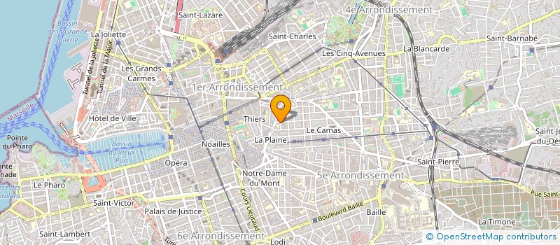 localisation de l'entreprise RAYAN-BAT à MARSEILLE