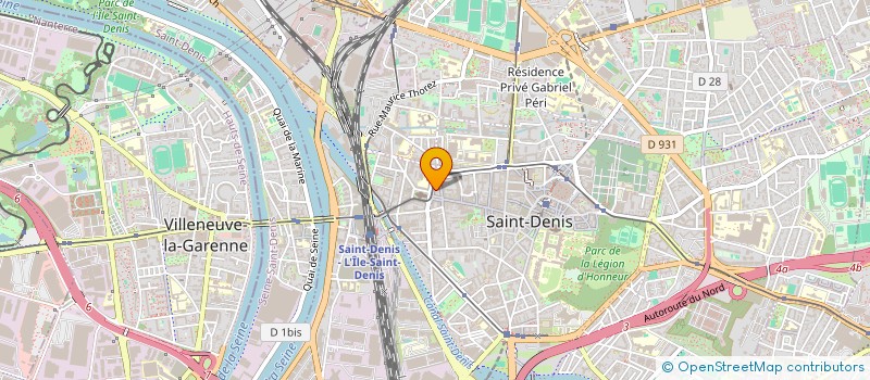 localisation de l'entreprise RAYAN COIFF à SAINT-DENIS