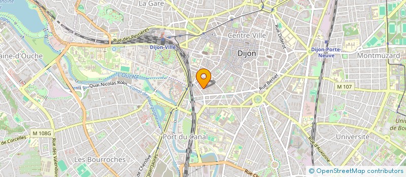 localisation de l'entreprise RAYAN COIFFURE à DIJON