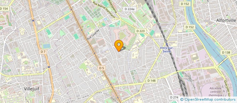 localisation de l'entreprise RAYAN ET DYLAN  VITRY-SUR-SEINE