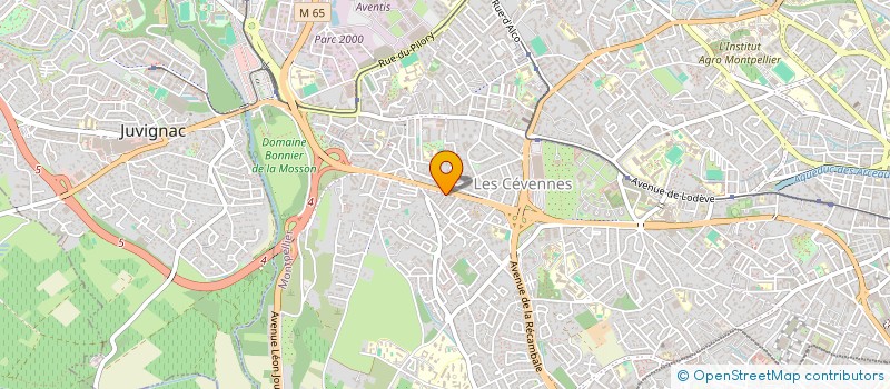 localisation de l'entreprise RAYAN FACADES à MONTPELLIER